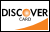 We accept payments by Discover Card